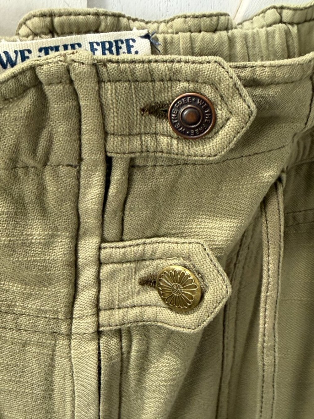 Free People We The Free Park Ave Pull-On Cargo Pants in Adventurer - Picture 11 of 11